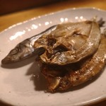 天史朗鮨 - 自家製干物　じんだ、ウルメイワシ