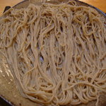 豪蕎麦 - ブラックのお蕎麦です、風味満点♪