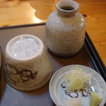 GO-SOBA - 汁はこういう形で出てまいります