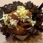 MERVELOUS CREAM - バナナのティラミス＋ブラウニーのトッピング