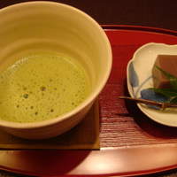 人形町今半 名古屋ミッドランドスクエア店 - お抹茶もお菓子もおいしい！