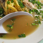 玉八 - 冷しラーメン/スープ