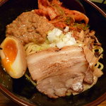 納豆キムチ油めん