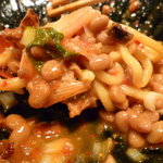 辛しや - 納豆キムチ油めん