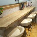 デポ デ サンテ - カウンター席になります