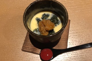 Tempuratembikou - 紀州産南高梅入り冷静茶碗蒸し