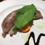 丿貫 - 丿貫(自家製 和牛と子羊のソーセージ)