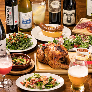 【時間で選べる】クラフトビール付飲み放題コースございます！