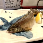 かんだ光壽 - 鮎の塩焼き