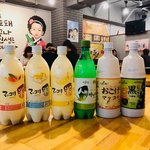 明洞タッカルビ - ドリンク写真:各種マッコリも楽しめます