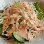 ウイーン - COFFEE ウイーン ＠ときわ台 ミートソースパスタに付くサラダ