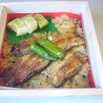 割烹 やました - 11.7.31　お土産　鰻かばやき弁当