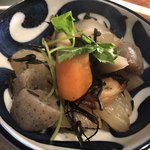 経堂らかん茶屋 - 昆布だし白醤油の筑前煮