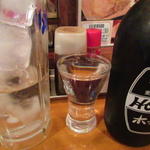 立飲みカドクラ - 黒ホッピーセット