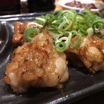 明日の元気製作酒場 ホルモン串 てんぐ屋 - てっちゃん炙り