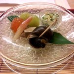 割烹 やました - お通し.JPG