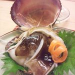 割烹 やました - 肉厚トリガイ.JPG