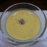一僖 - 焼とうもろこしのポタージュスープ