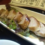 ん。 - 山椒ソーセージ・・。