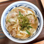 ふる里うどん  - 肉うどん