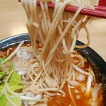 ◯平ラーメン - 麺　リフト