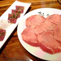 松庵 韓菜房 栄大津通店 - ハツ刺し､塩タン