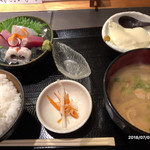 魚匠 梶 - お造り天ぷら定食