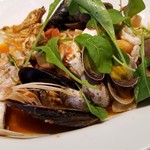 ファリナモーレ - 「庄内の魚介の旨味たっぷりのペスカトーレ」