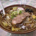 ラーメン かわぶち - 醤油ラーメン大盛