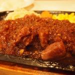 ハンバーグハウス牛車 - ランチ：カットステーキ