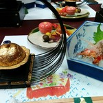 料亭 金鍋 - 最初のセッティング