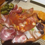 トラットリア ダイ パエサーニ - サルーミ盛り合わせ