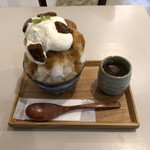 パティスリーカフェ エムヤスヒコ - かき氷「いちぢく」