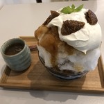 パティスリーカフェ エムヤスヒコ - かき氷「いちぢく」