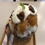 パティスリーカフェ エムヤスヒコ - かき氷「いちぢく」