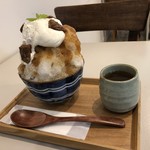 パティスリーカフェ エムヤスヒコ - かき氷「いちぢく」