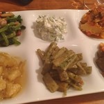 和献洋菜Hi-Bi - 野菜の前菜６種盛り