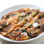 Seafood pancake