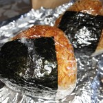 日本料理 TOBIUME - 残ったご飯はおにぎりにしてお持ち帰り♪