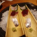 覚弥別墅  - 地魚三種盛り