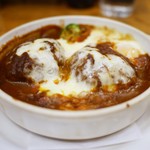 キッチンれん - チーズハンバーグ
