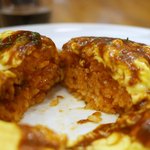 キッチンれん - オムライス断面