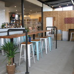 Cafe & Wine bar O-de-Pa-ru - 店内です｡