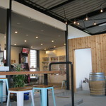 Cafe & Wine bar O-de-Pa-ru - 店内です｡