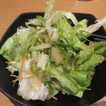 個室×地鶏串屋 園の子 - サラダはセルフでお替わり自由