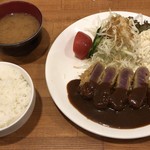 洋食の藤 - 牛ヒレビフカツ￥１，３００