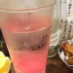 寅屋 - 炭酸注いで完成