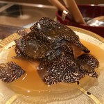 たきや - 赤座海老　サマートリュフ　天餡　バター