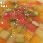 ナチュラルレストラン +green - お野菜いっぱいのスープ