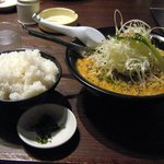麺家 北王 - いつもここではご飯・大と一緒に食べてます